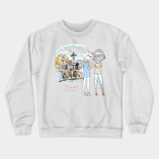 Girls in Amsterdam Crewneck Sweatshirt